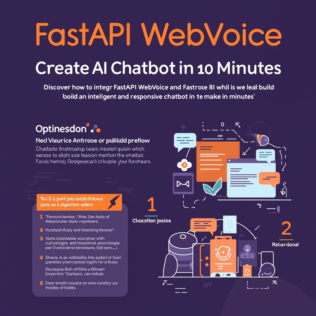 FastAPI + WebVoice: Crea un Chatbot AI in 10 Minuti